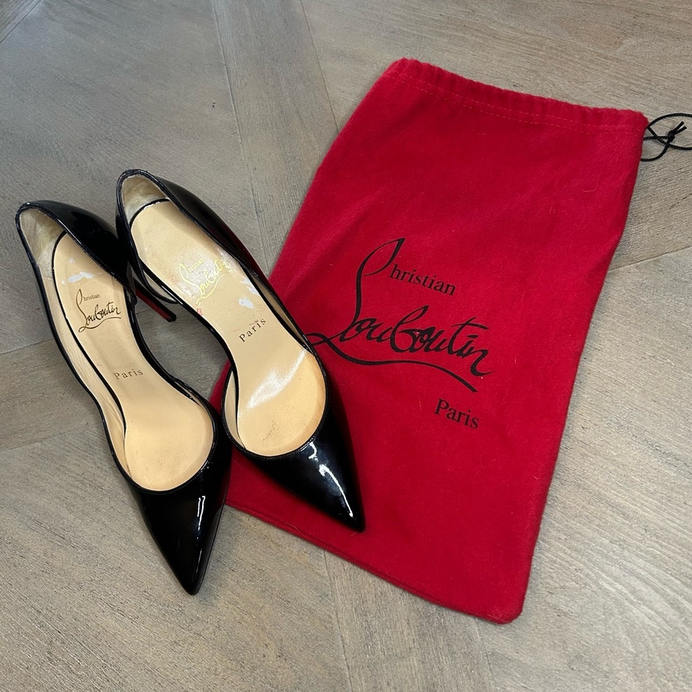 Christian Louboutin heels with dust bag